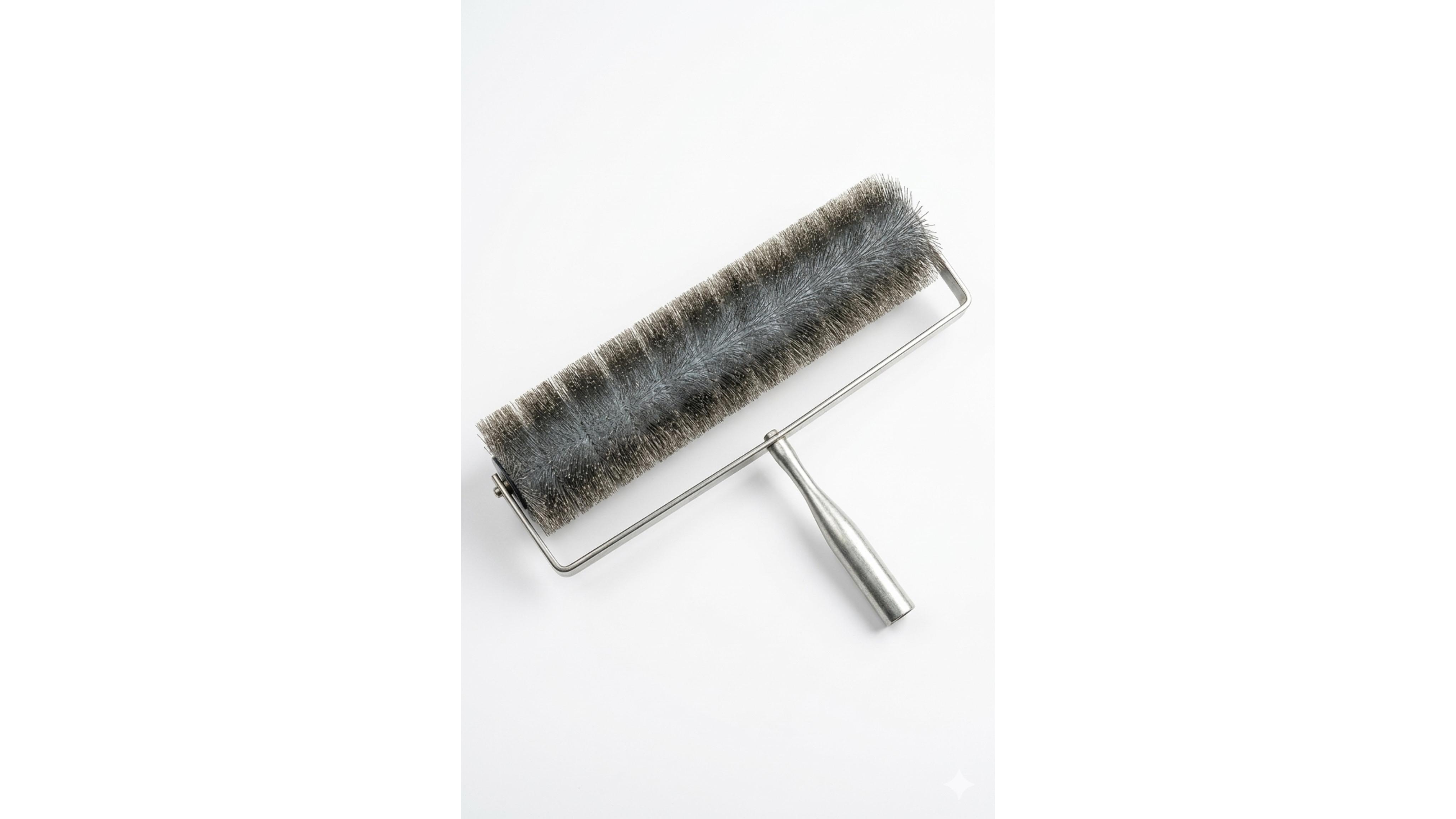 Metal spiked roller